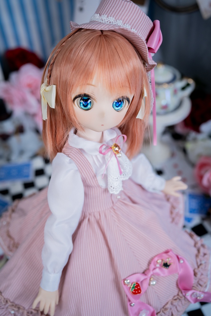 MDDクラシカルジャンパースカートセット【ピンク】