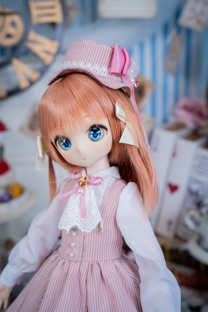 MDDクラシカルジャンパースカートセット【ピンク】