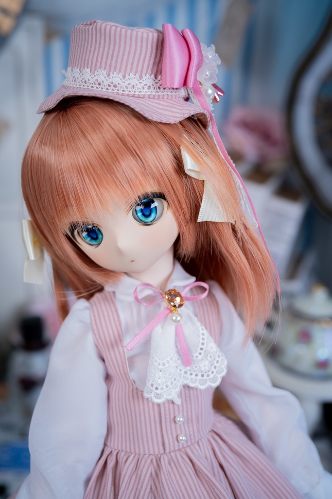 MDDクラシカルジャンパースカートセット【ピンク】