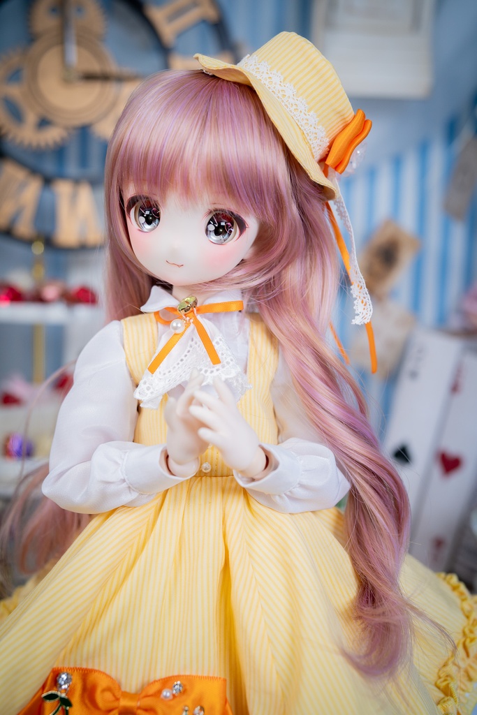 MDDクラシカルジャンパースカートセット【イエロー】