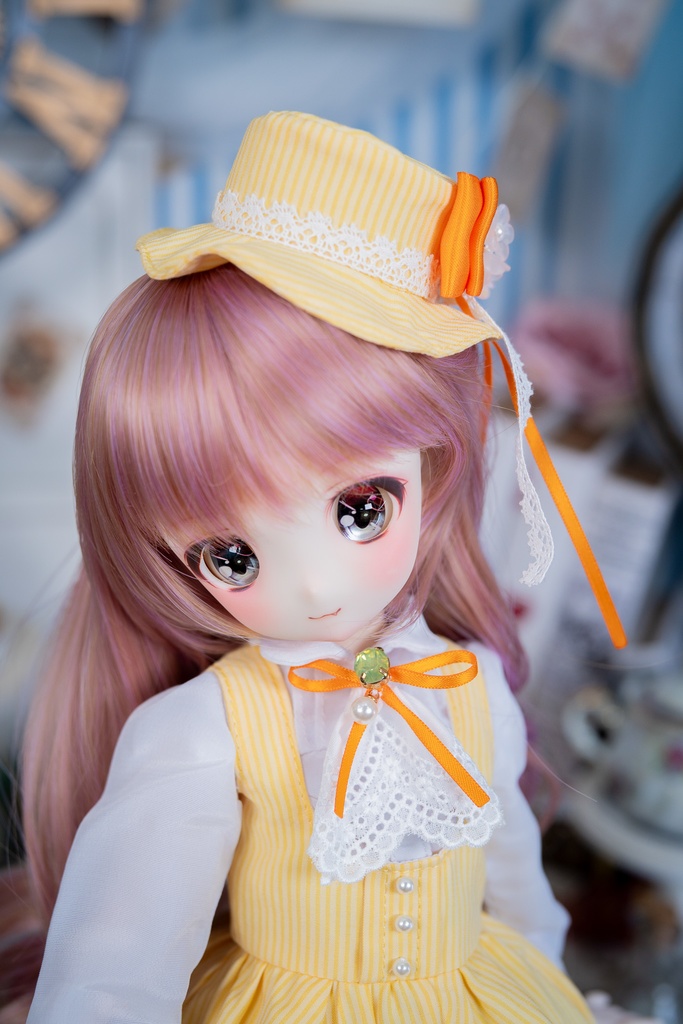 MDDクラシカルジャンパースカートセット【イエロー】