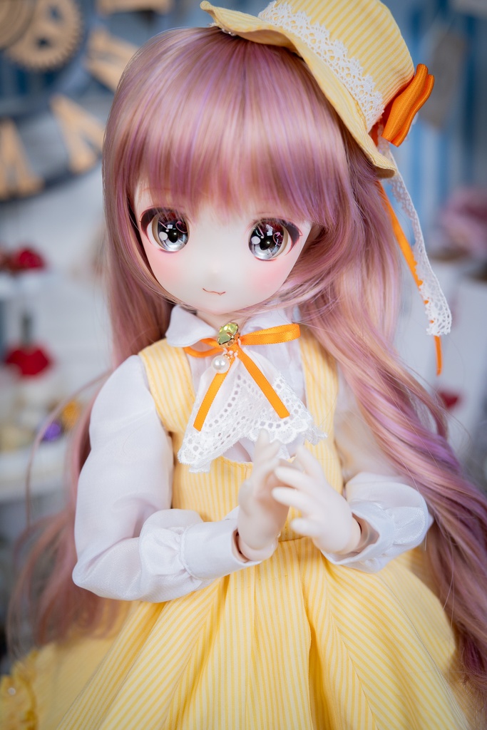 MDDクラシカルジャンパースカートセット【イエロー】