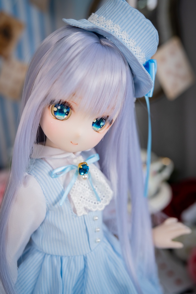 MDDクラシカルジャンパースカートセット【ブルー】