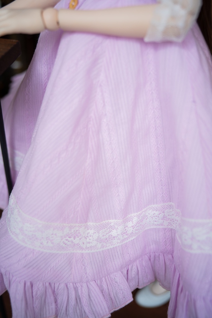 DD・DDSレーストップ&ジャンパースカートセットアップ三点セット【ピンク】