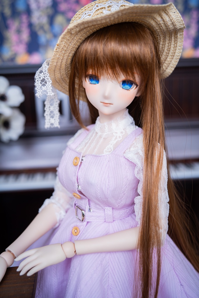 DD・DDSレーストップ&ジャンパースカートセットアップ三点セット【ピンク】