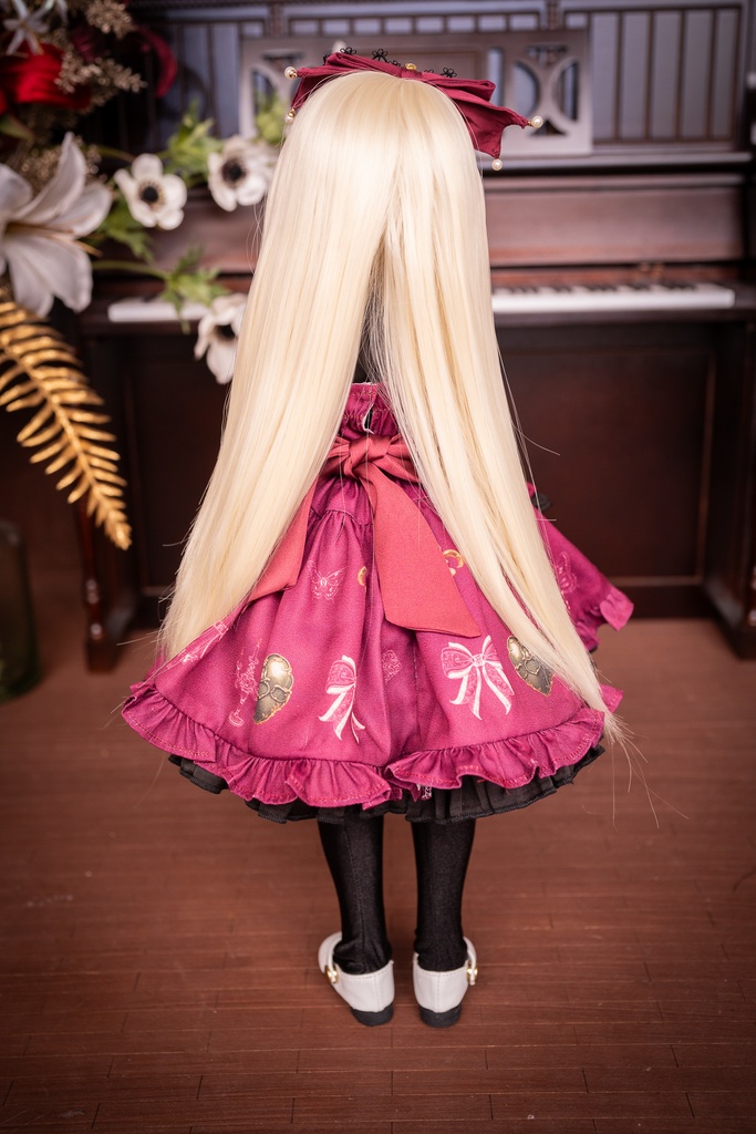 MDDドレスセット 『アンティークジュエリー』ボルドー