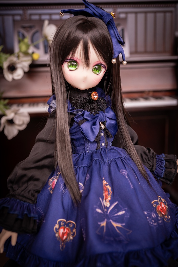 MDDドレスセット 『アンティークジュエリー』ネイビー