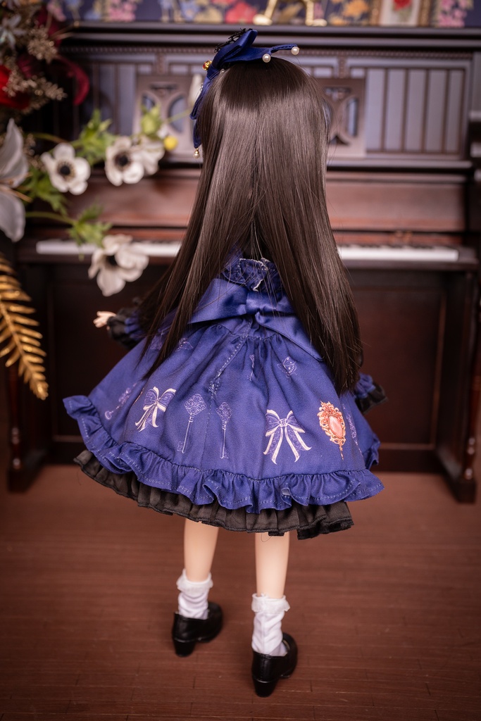 MDDドレスセット 『アンティークジュエリー』ネイビー