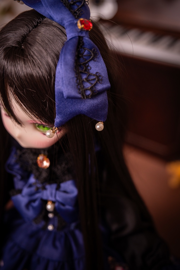 MDDドレスセット 『アンティークジュエリー』ネイビー