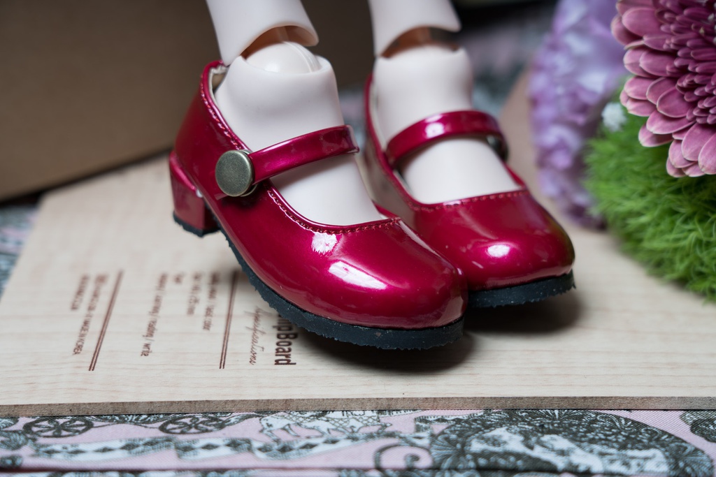 ●ストラップシューズ パールボルドー DD/SD/SD13&GR Girls対応