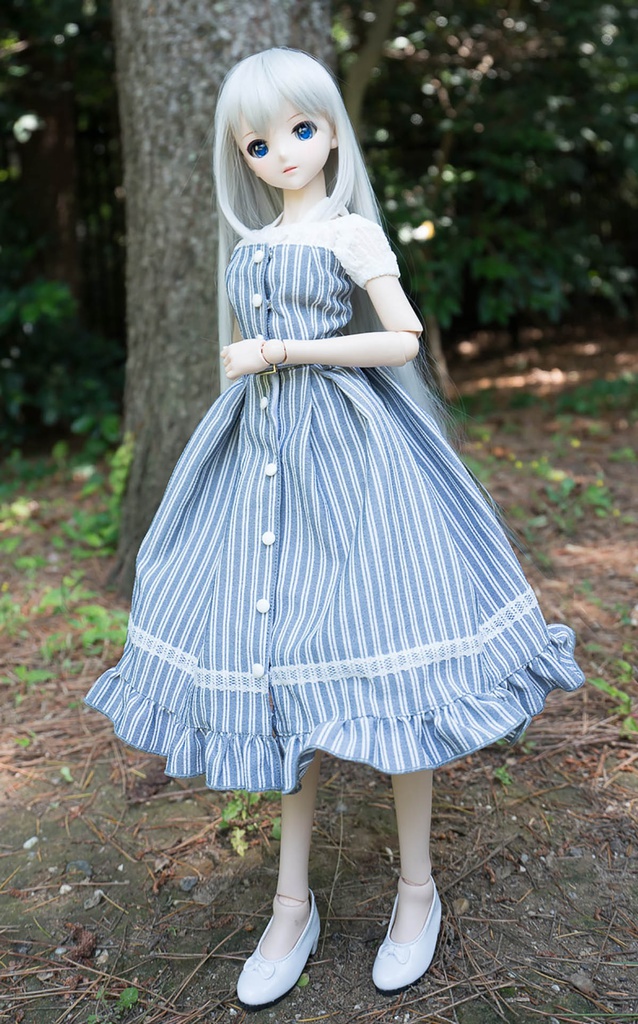 ●オリジナルアーリーサマードレスセット ストライプ柄●DD、DDS対応