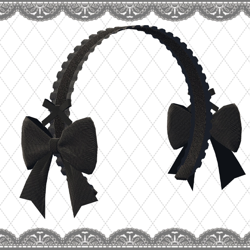 【無料3Dモデル】カチューシャ