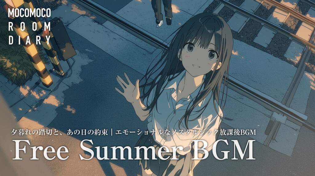 【フリーBGM10曲】夕暮れの踏切と、あの日の約束｜エモーショナルなノスタルジック放課後BGM【商用利用可】