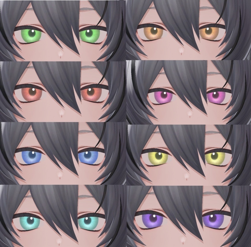 【FREE/無料】kuuta eye texture くうたくんアイテクスチャ
