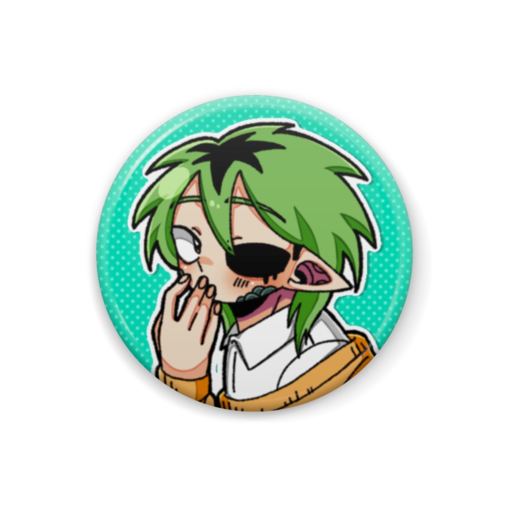 ディザくん 缶バッチ