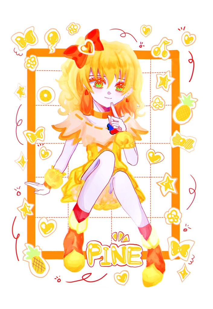 キュアマーチ・キュアパイン ポストカード2枚セット