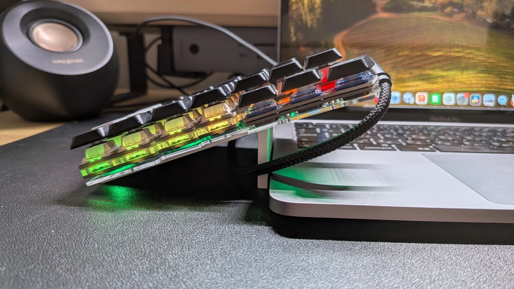 Keyball61用テンティングスタンド 3Dプリンタ用STLデータ