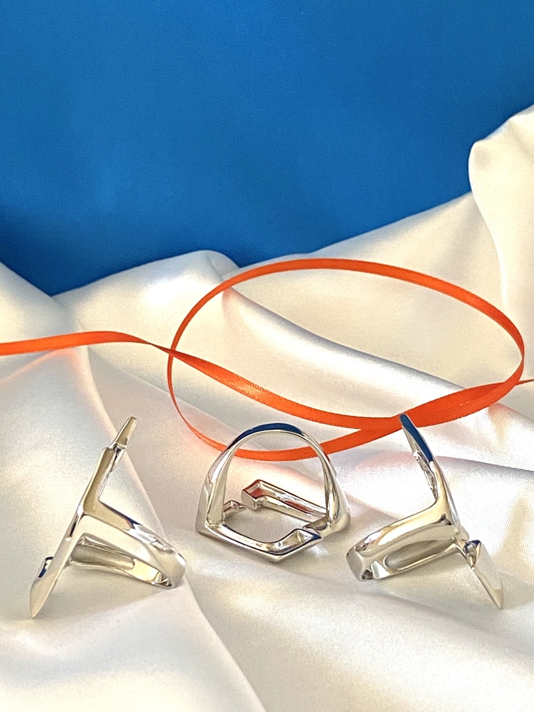 シルバー925製・山姥切国広祝装ネクタイリング