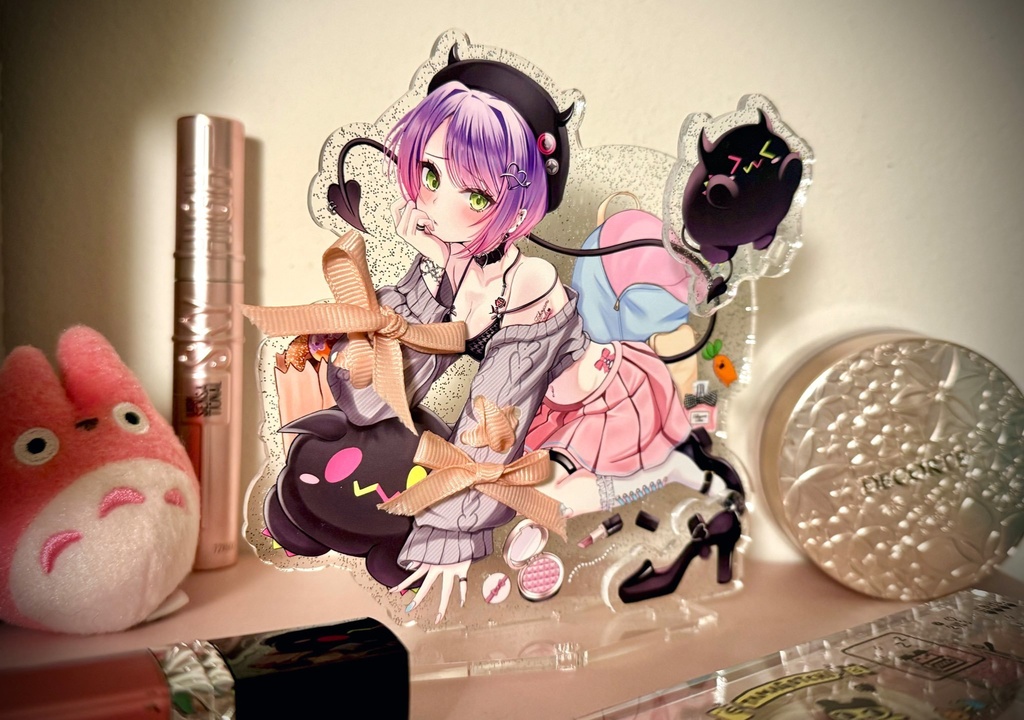 c107 常闇トワ&ビビ アクリルジオラマ