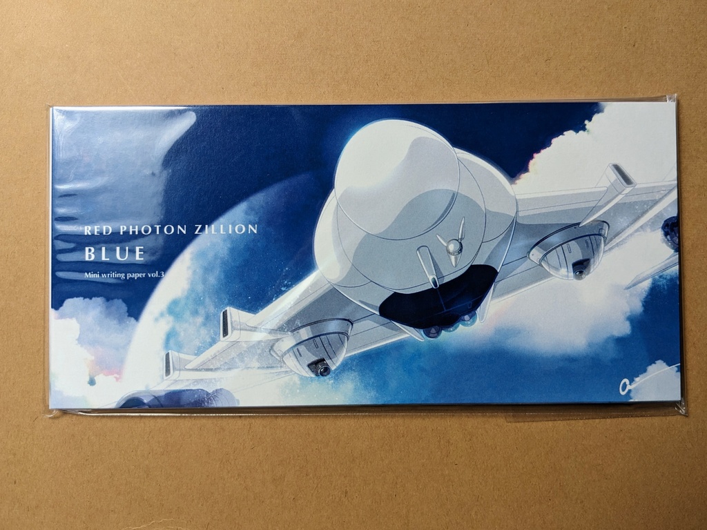 (単品)一筆箋/BLUE