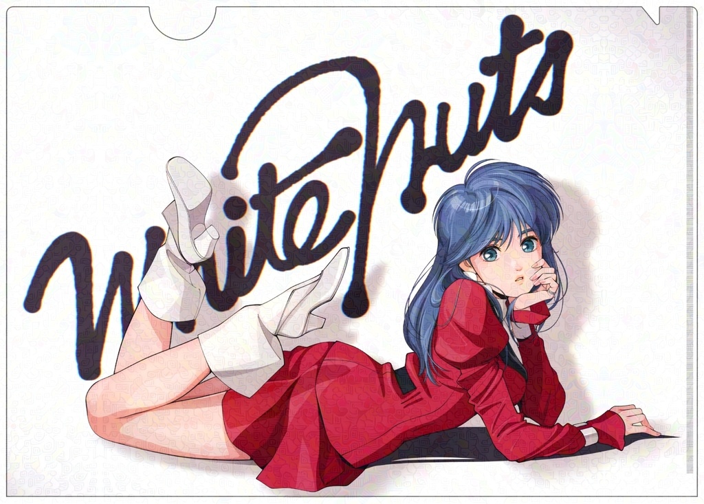 歌姫アップルクリアファイル