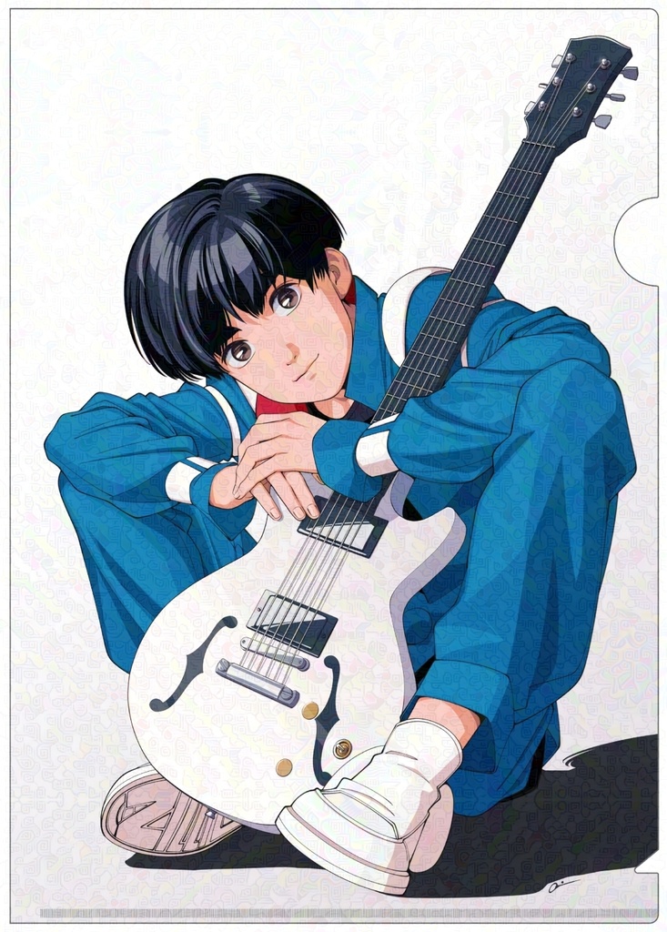 ギタリストJJクリアファイル