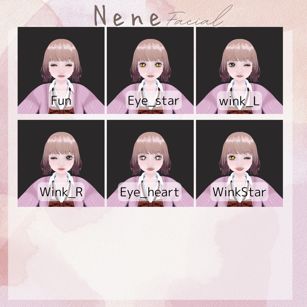 【オリジナル3Dモデル】Nene / ねね