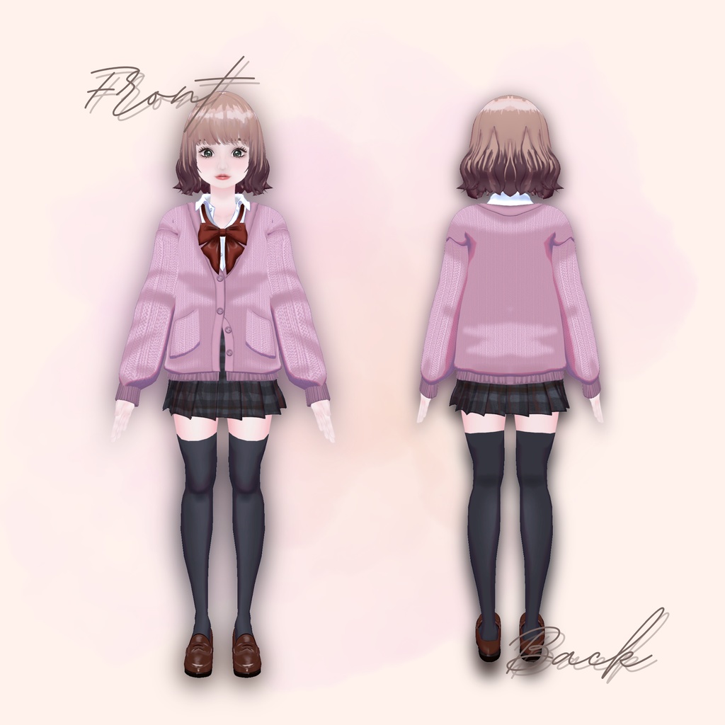 【オリジナル3Dモデル】Nene / ねね