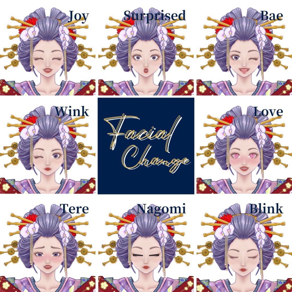 【オリジナル3Dモデル】Yoyo / よよ