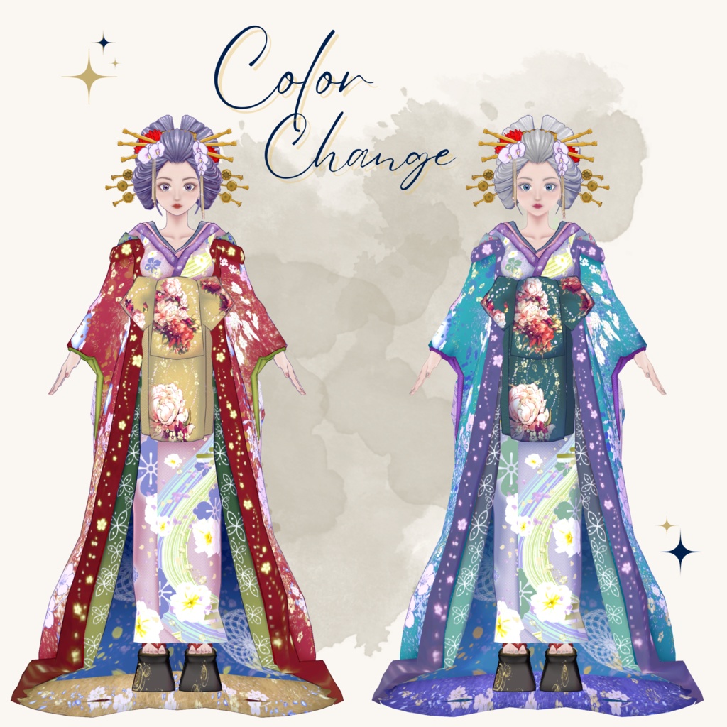 【オリジナル3Dモデル】Yoyo / よよ