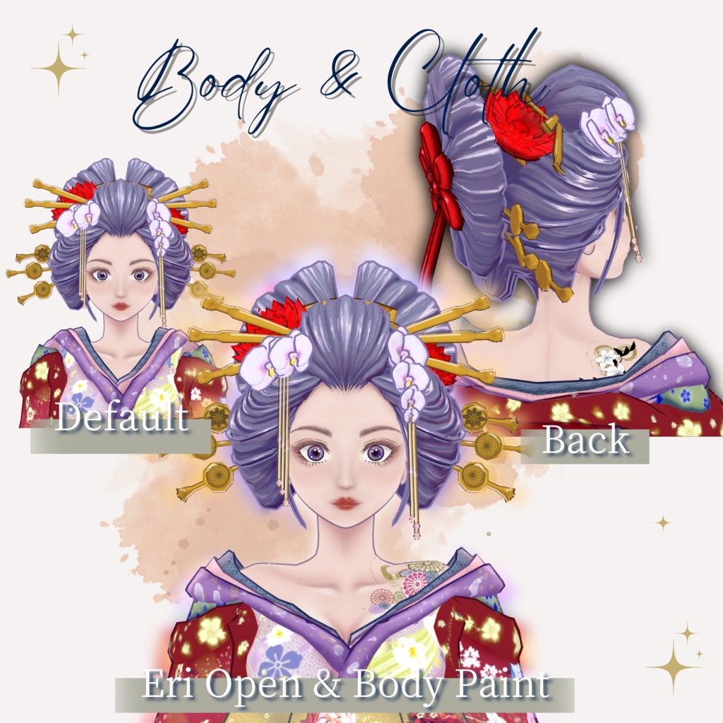 【オリジナル3Dモデル】Yoyo / よよ