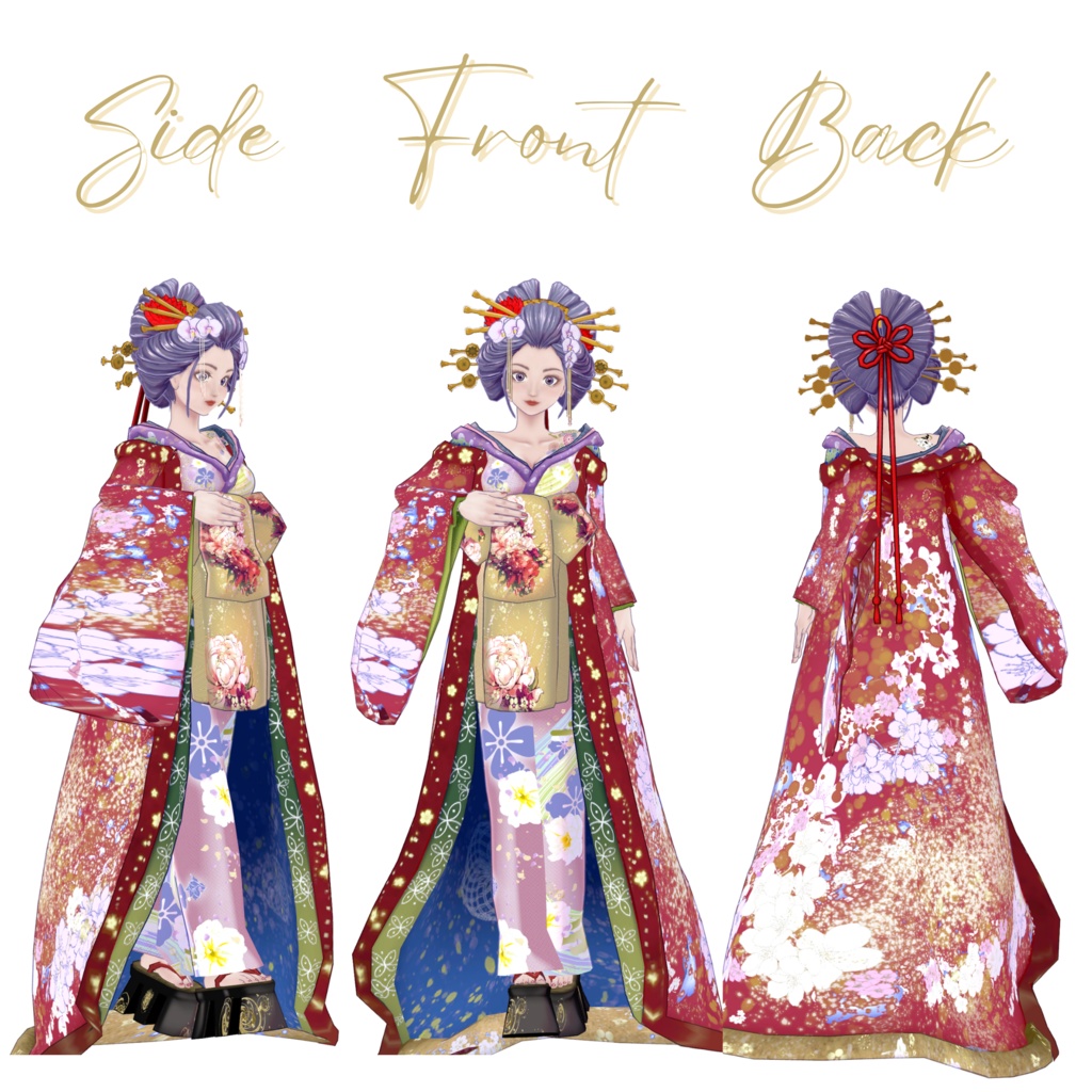 【オリジナル3Dモデル】Yoyo / よよ