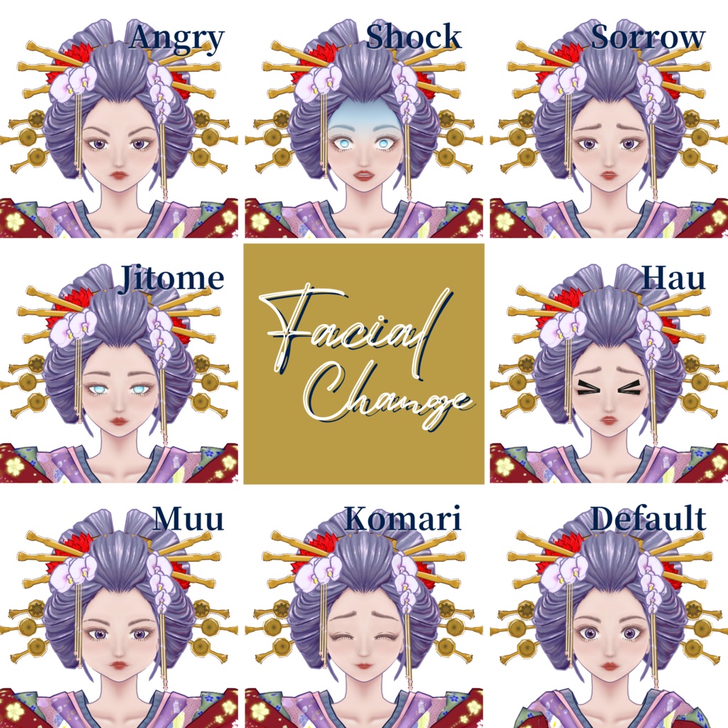 【オリジナル3Dモデル】Yoyo / よよ