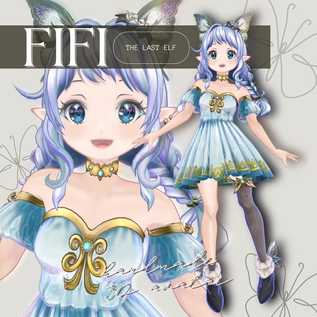 オリジナル3Dアバター Fifi（フィフィ）