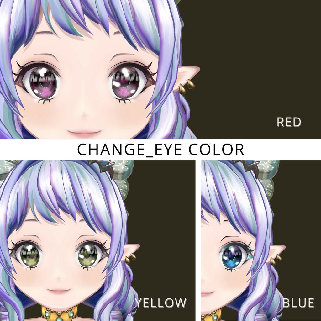 オリジナル3Dアバター Fifi(フィフィ)VRChat and VRM