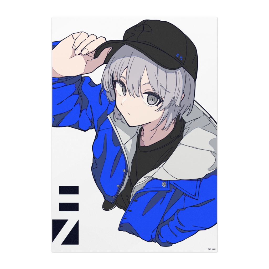 EZちゃんポスター01_青