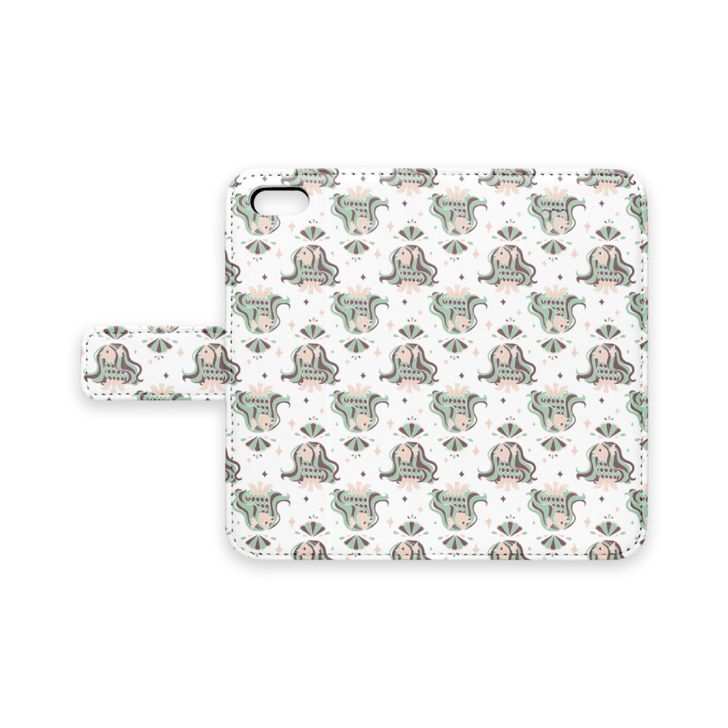 Amabie choco mint white