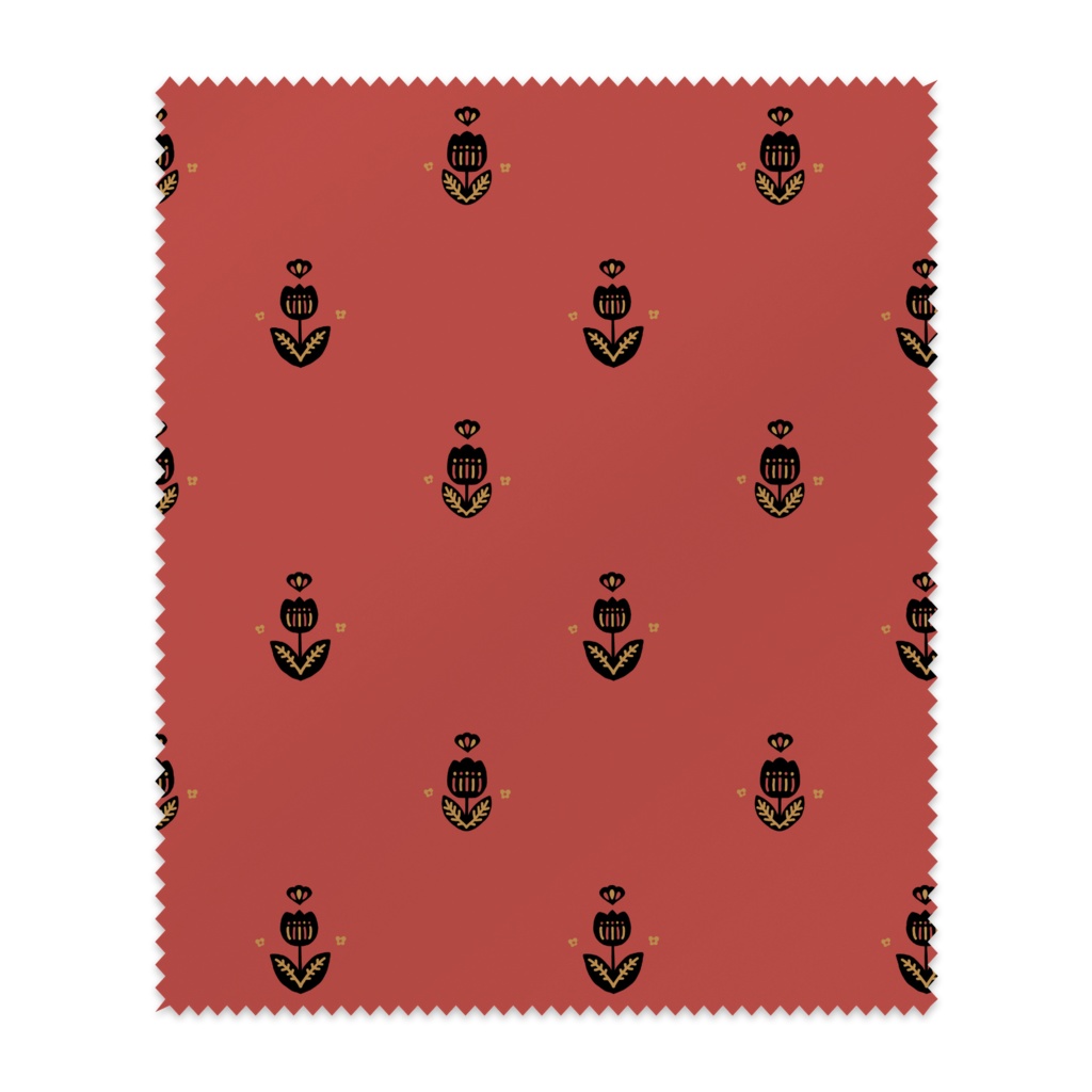 Retro tulip pattern