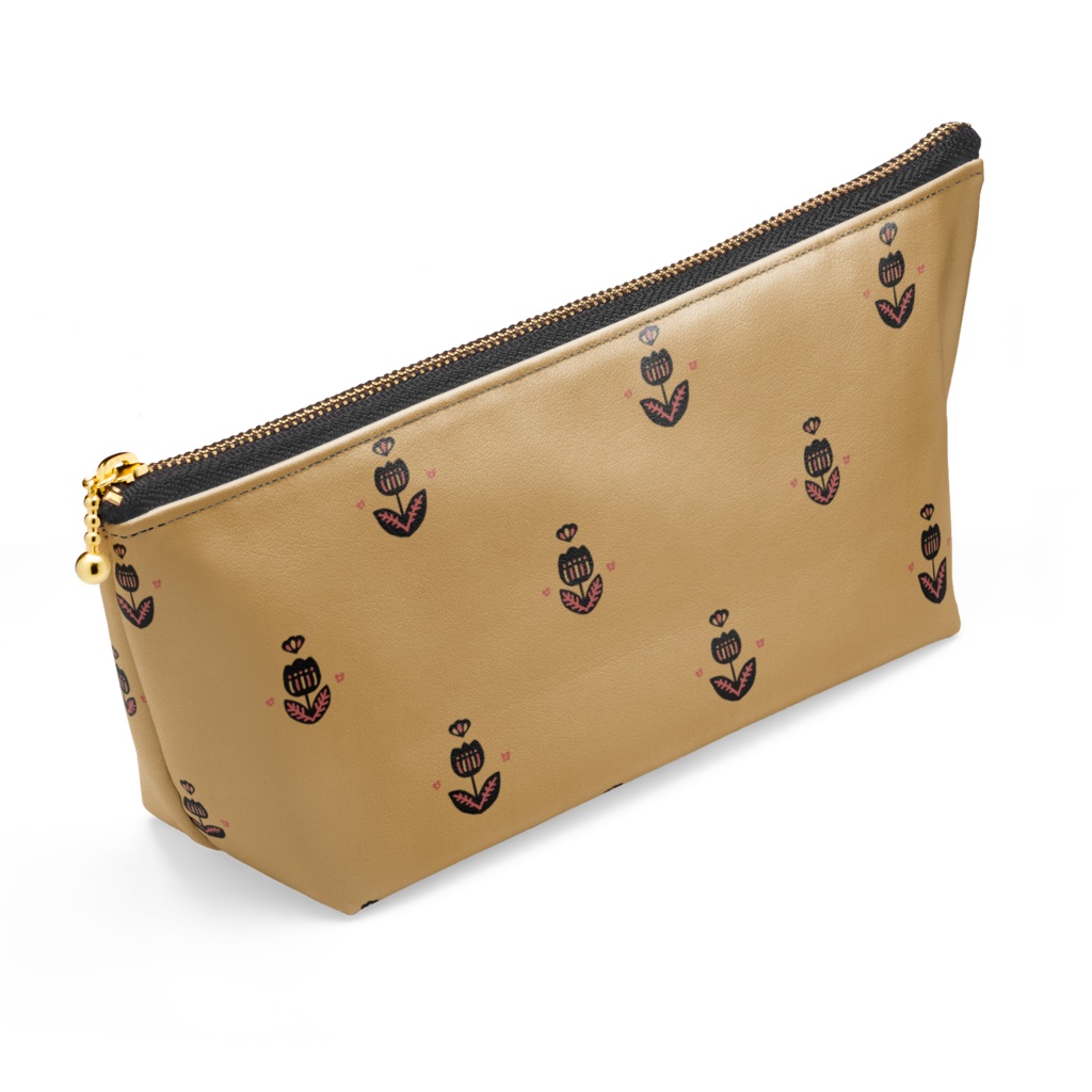 Retro tulip pattern_yellow