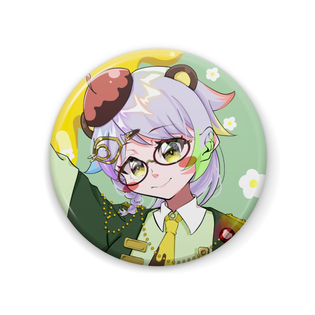 お春キービジュアル缶バッジ