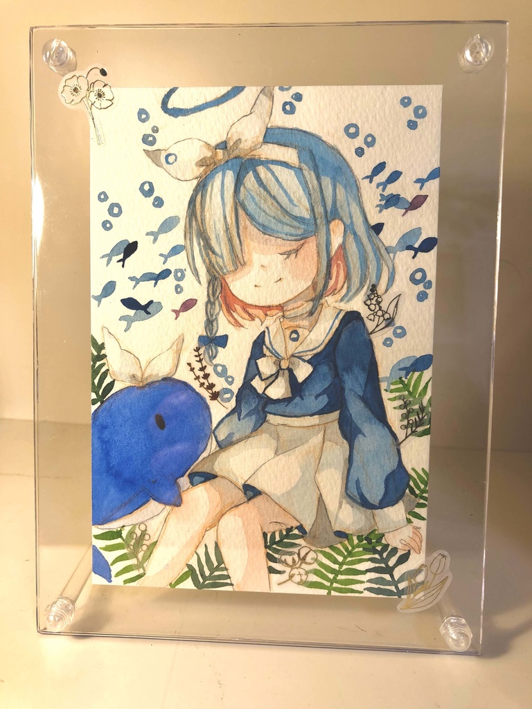 アクリルケース入りアロナ原画