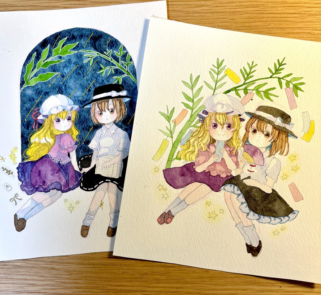 七夕坂秘封原画セット