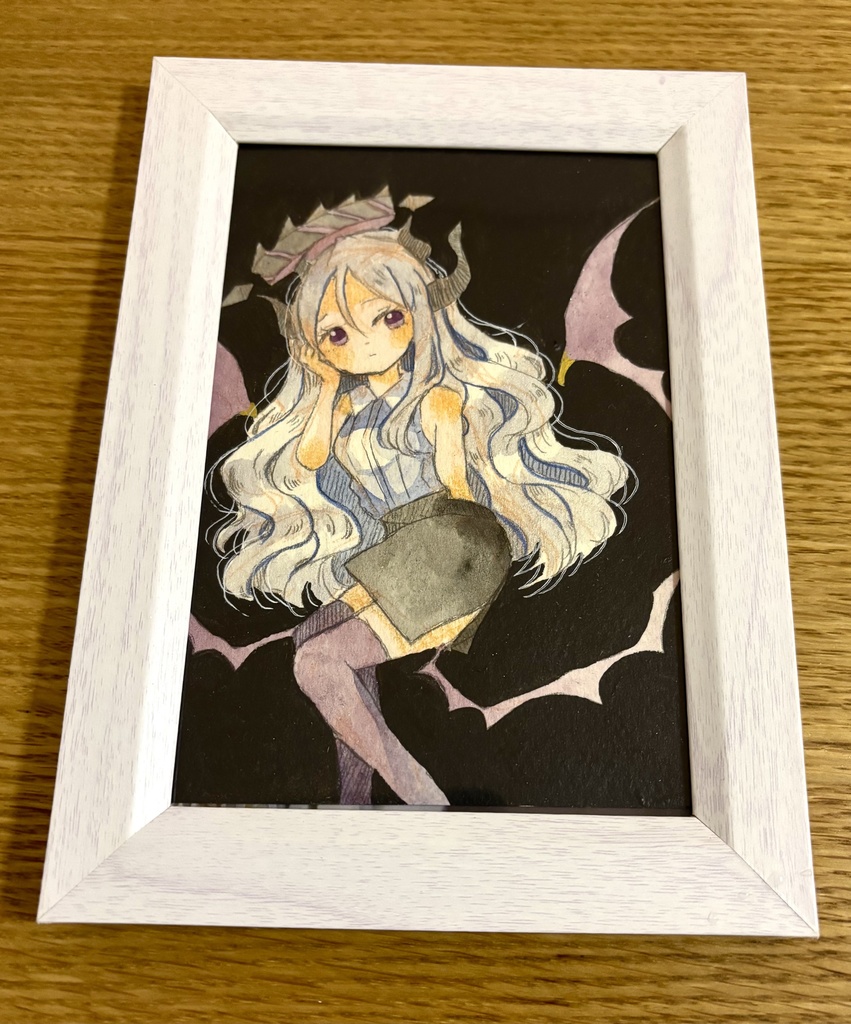 ブルアカ 空崎ヒナ額装済み原画