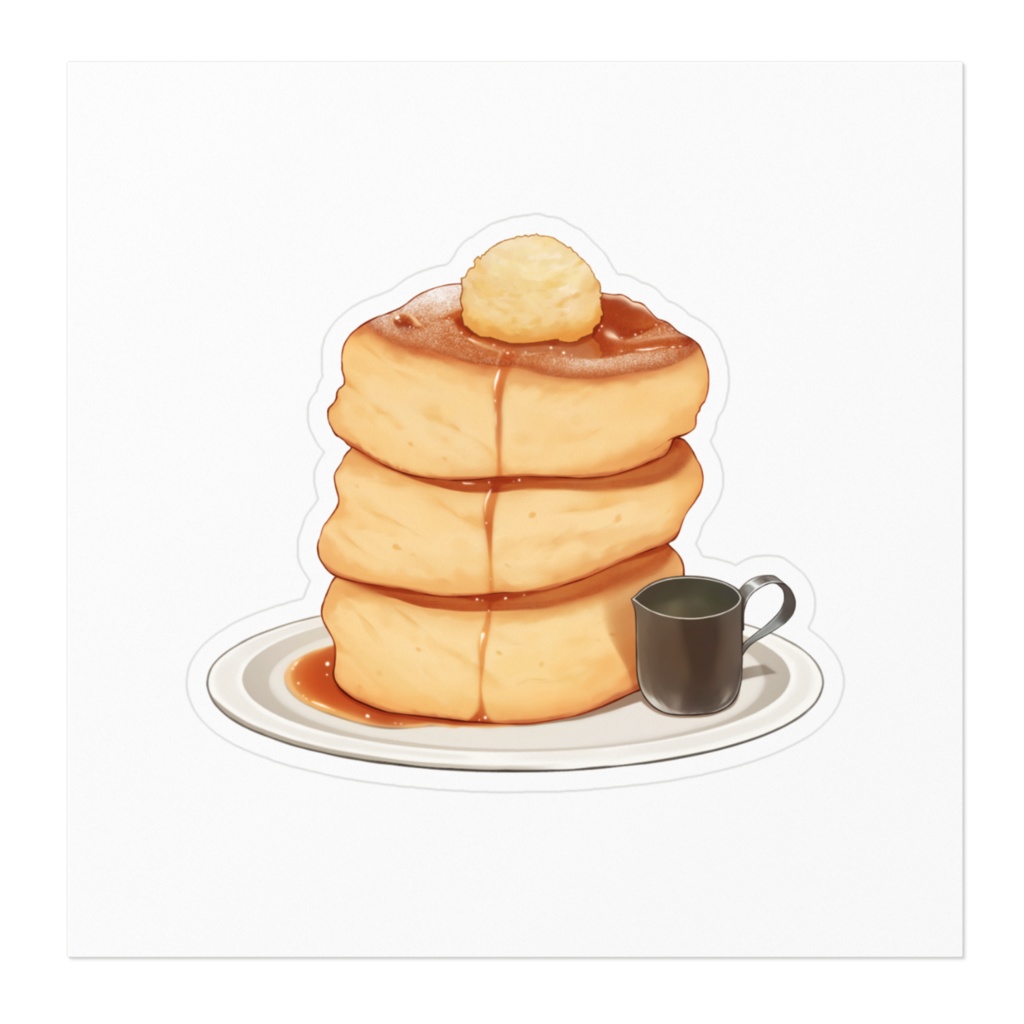 パンケーキステッカー