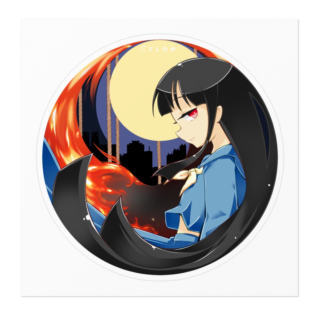 【Crime】ステッカー
