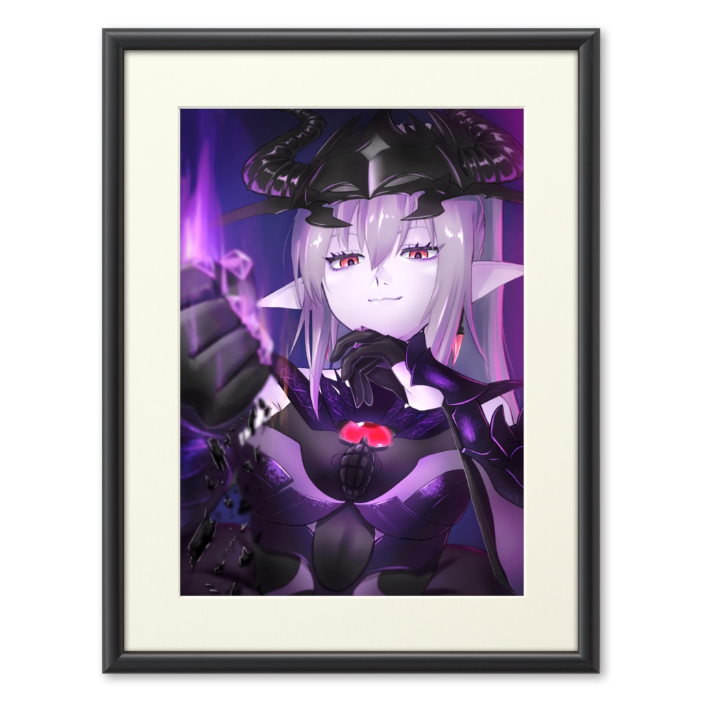 PSO2 魔王様　複製画