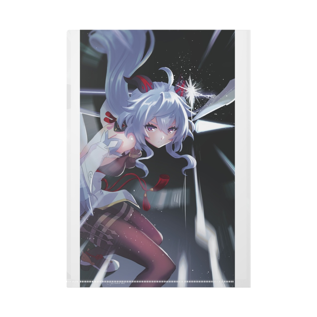 原神 甘雨 クリアファイル