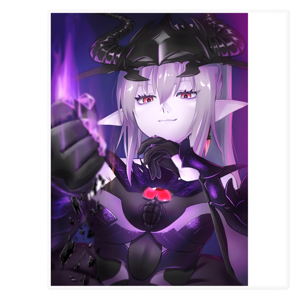 PSO2 魔王様　ステッカー大