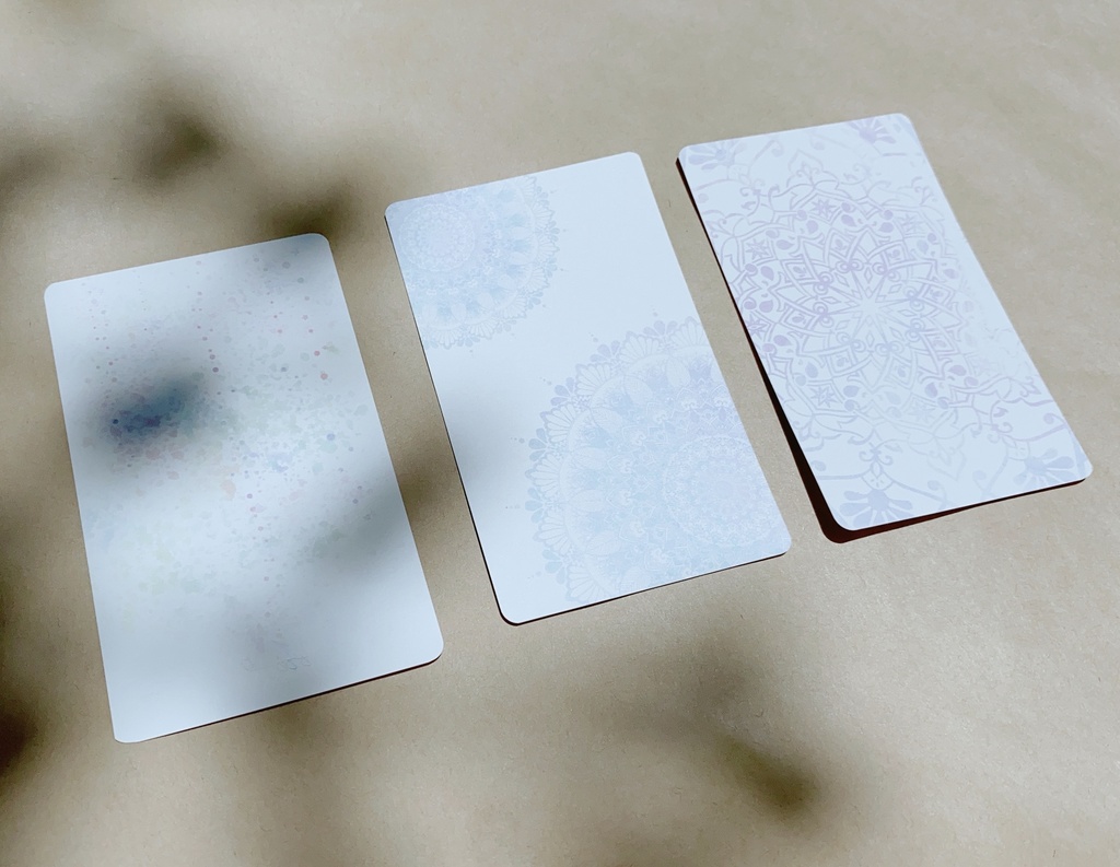 曼荼羅のメッセージカード