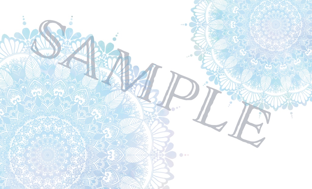 曼荼羅のメッセージカード